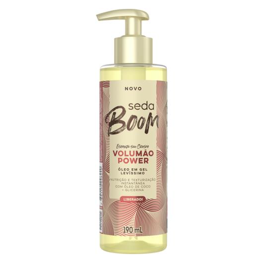 Óleo em Gel Seda Boom Volumão Power Frasco 190ml Pump - Imagem em destaque