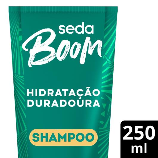 Shampoo Higienizador Seda Boom Hidratação Duradoura Bisnaga 250ml - Imagem em destaque