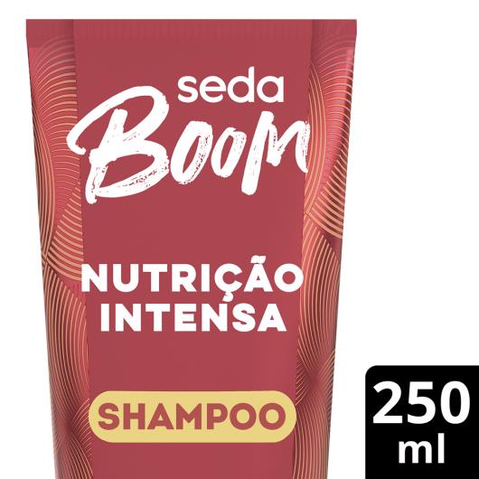 Shampoo Higienizador Seda Boom Nutrição Intensa Bisnaga 250ml - Imagem em destaque