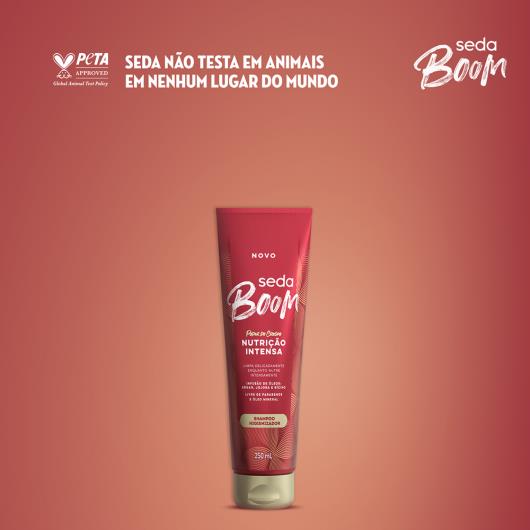 Shampoo Higienizador Seda Boom Nutrição Intensa Bisnaga 250ml - Imagem em destaque