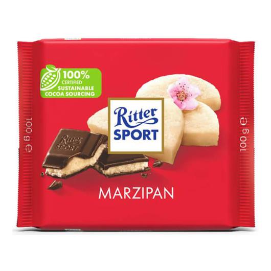 Chocolate Ritter Sport Marzipan 100g - Imagem em destaque