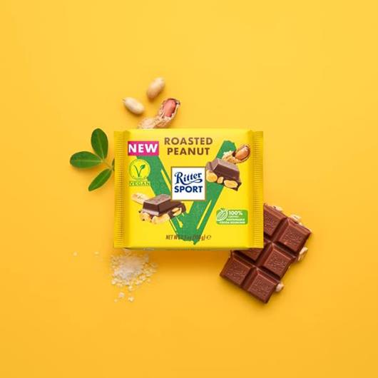 Chocolate Ritter Sport Vegan Roasted Peanut 100G - Imagem em destaque