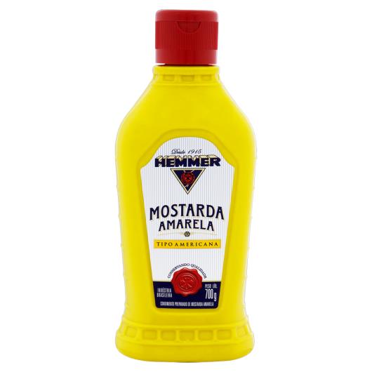 Mostarda Amarela Americana Hemmer Squeeze 700g - Imagem em destaque