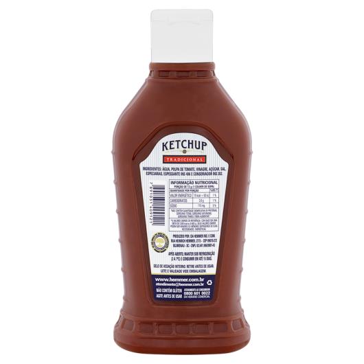 Ketchup Tradicional Hemmer Squeeze 750g - Imagem em destaque