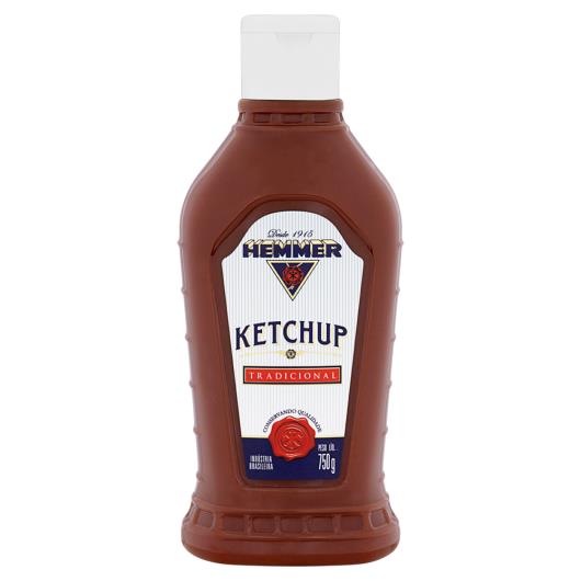 Ketchup Tradicional Hemmer Squeeze 750g - Imagem em destaque