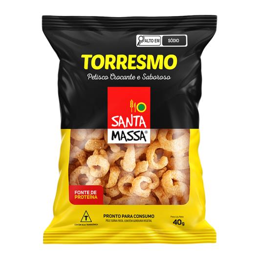 Torresmo Santa Massa Petisco Crocante Pacote 40g - Imagem em destaque