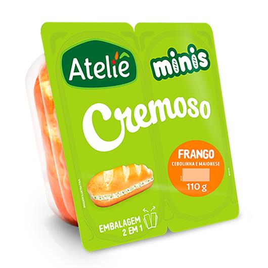 Sanduíche Ateliê Mini Cremoso Frango 110g - Imagem em destaque