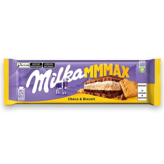 Chocolate Milka Choco Biscuit 300G - Imagem em destaque