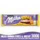 Chocolate Milka Choco Biscuit 300G - Imagem 9012200872739.jpg em miniatúra