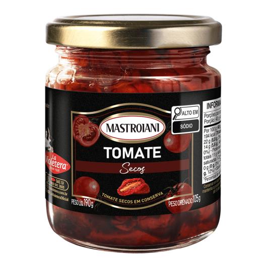 Tomate Seco Mastroiani Conserva Vidro 105g - Imagem em destaque