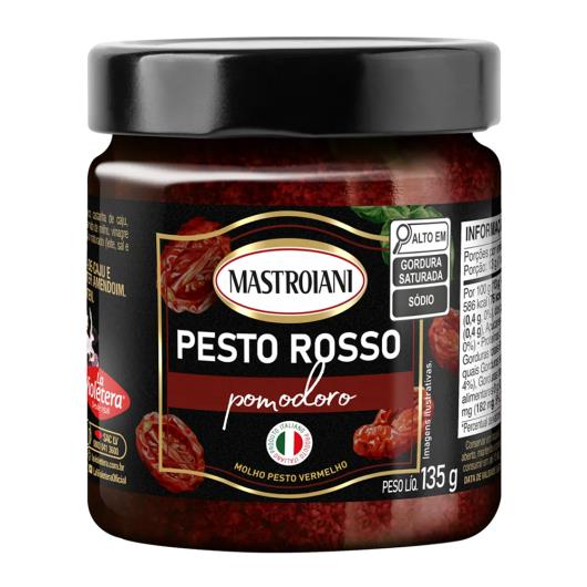 Molho Pesto Vermelho Mastroiani 135g - Imagem em destaque