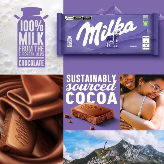 Chocolate Branco Milka Oreo 100G - Imagem em destaque