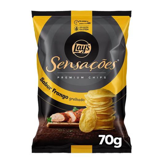 Batata Frita Lisa Frango Grelhado Lay's Sensações Premium 70g - Imagem em destaque