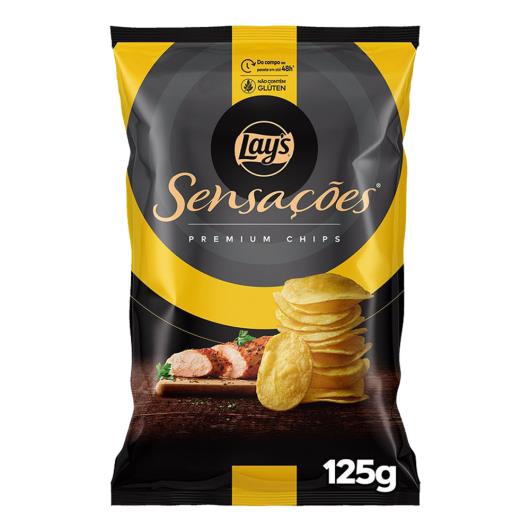 Batata Frita Lisa Frango Grelhado Lay's Sensações Premium 125g - Imagem em destaque