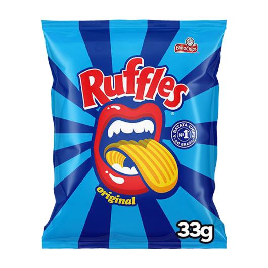 Batata Frita Ondulada Original Elma Chips Ruffles 33G - Imagem em destaque