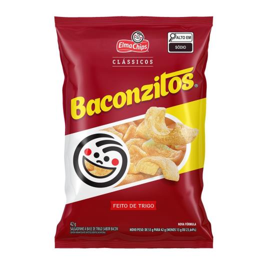 Salgadinho Bacon Elma Chips Baconzitos 42G - Imagem em destaque