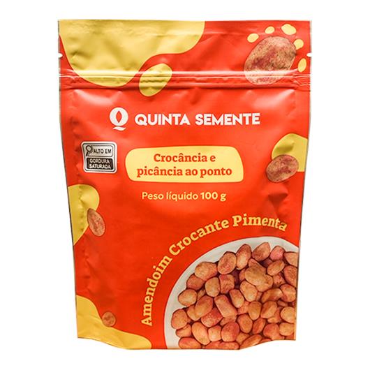 Amendoim Crocante Pimenta Quinta Semente Pouch 100g - Imagem em destaque