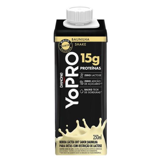 Bebida Láctea UHT YoPRO Baunilha 15g de proteínas 250ml - Imagem em destaque