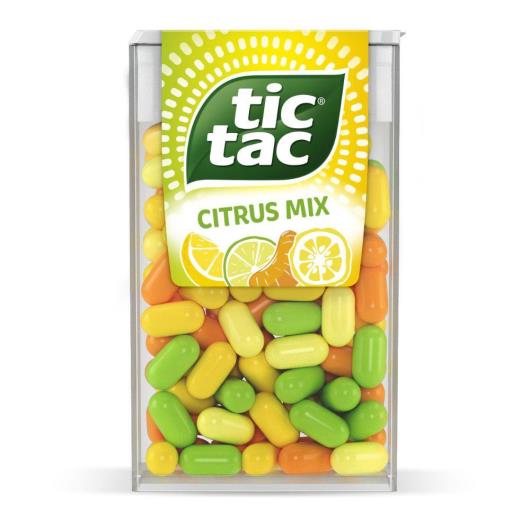 Pastilha Citrus Mix Tic Tac Caixa 14,5g - Imagem em destaque