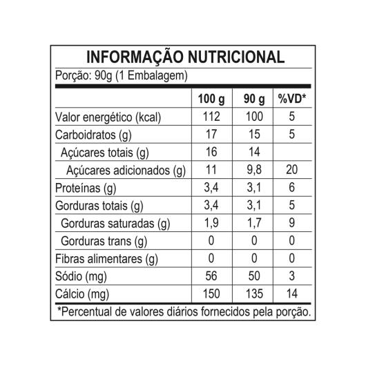 Iogurte Integral Grego Calda Damasco com Pêssego Nestlé Pote 90g - Imagem em destaque