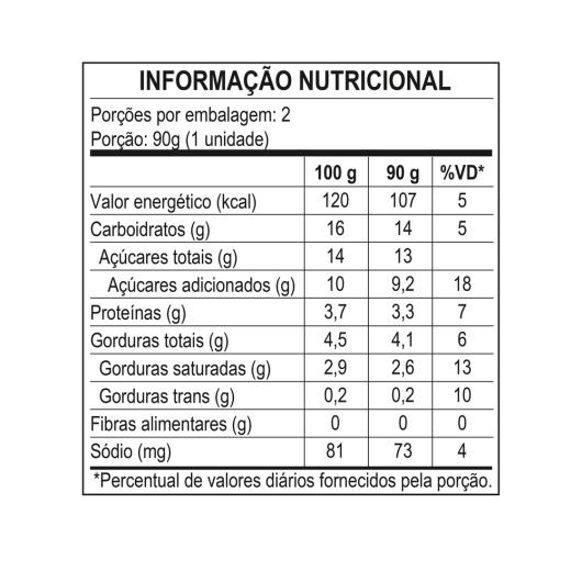 Sobremesa Láctea Chocolate Branco e Meio Amargo Chandelle Duo Bandeja 180g 2 Unidades - Imagem em destaque