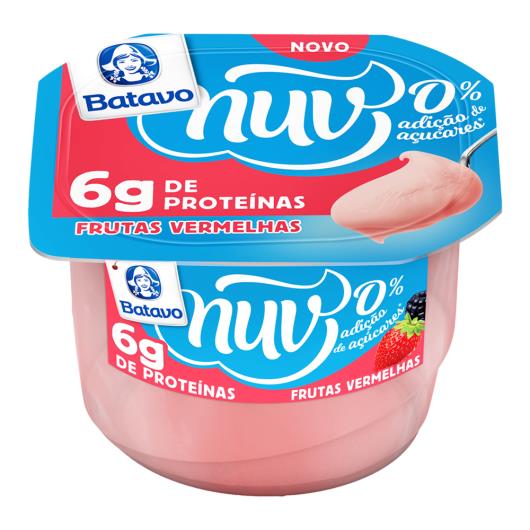 Creme Quark Frutas Vermelhas Batavo Nuv 6g de Proteínas Pote 100g - Imagem em destaque