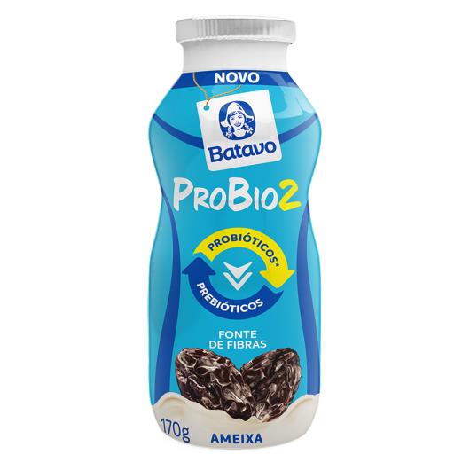 Iogurte Parcialmente Desnatado Ameixa Batavo Probio2 Frasco 170g - Imagem em destaque