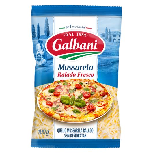 Queijo Mussarela Ralado Fresco Galbani Pacote 100g - Imagem em destaque