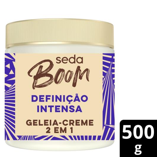 Geleia Creme 2 em 1 Seda Boom Definição Intensa 500g - Imagem em destaque