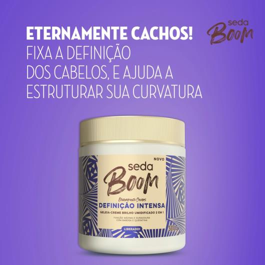 Geleia Creme 2 em 1 Seda Boom Definição Intensa 500g - Imagem em destaque