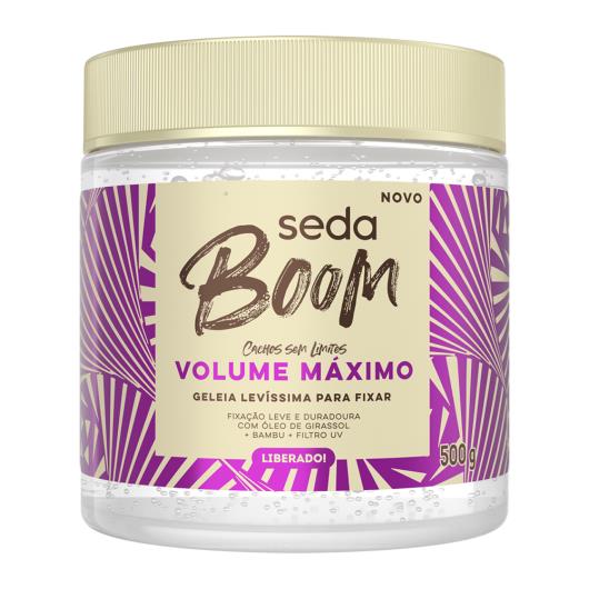 Geleia Seda Boom Volume Máximo Pote 500g - Imagem em destaque