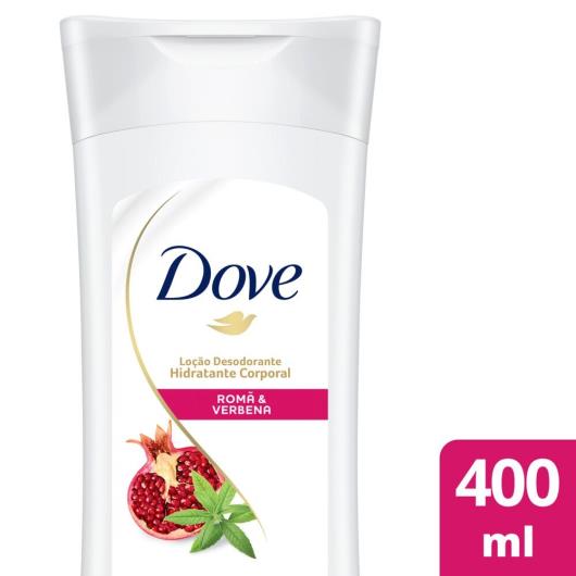 Loção Desodorante Hidratante Corporal Romã & Verbena Dove Frasco 400ml - Imagem em destaque