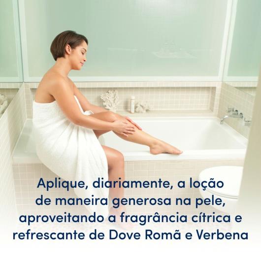 Loção Desodorante Hidratante Corporal Romã & Verbena Dove Frasco 400ml - Imagem em destaque