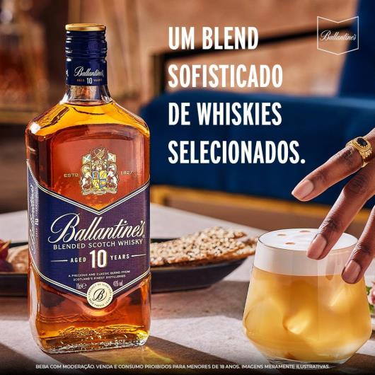 Whisky Ballantine's 10 Anos Blended Escocês 1l - Imagem em destaque