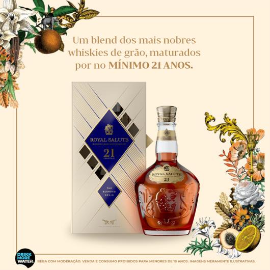 Whisky Escocês Royal Salute 21 Anos Blended Grain Garrafa 700ml - Imagem em destaque