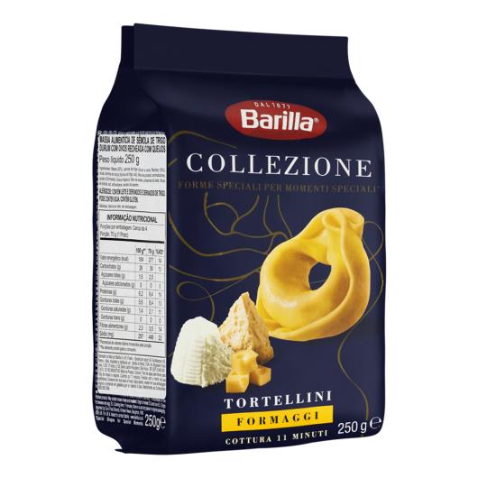 Macarrão Tortellini Formaggi Barilla Collezione Pacote 250g - Imagem em destaque