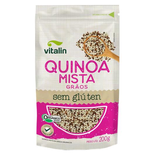 Quinoa Mista em Grãos Integral Orgânico Vitalin Pouch 200g - Imagem em destaque