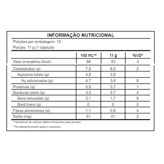 Cappuccino em Cápsula Vegano 3 Corações Caixa 10 Unidades 11g - Imagem em destaque