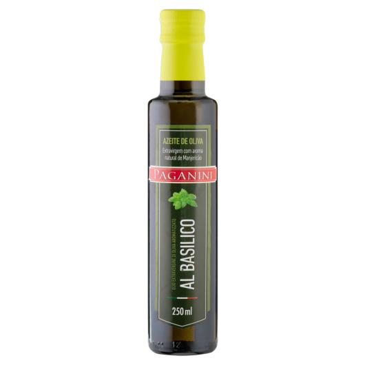 Azeite de Oliva Extra Virgem Italiano Al Basìlico Paganini Vidro 250ml - Imagem em destaque