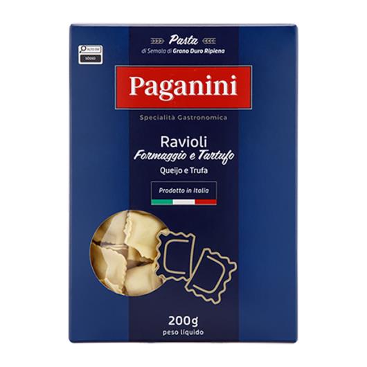 Massa Recheada Paganini Ravioli Formaggio e Tartufo 200g - Imagem em destaque