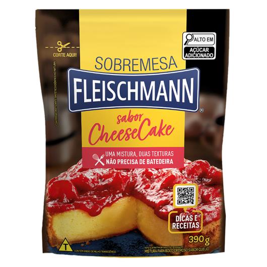 Mistura para Bolo Cremoso Cheesecake Fleischmann Sachê 390g - Imagem em destaque
