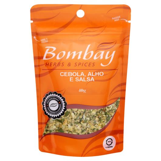 Cebola, Alho e Salsa Bombay Herbs & Spices Pouch 40g - Imagem em destaque