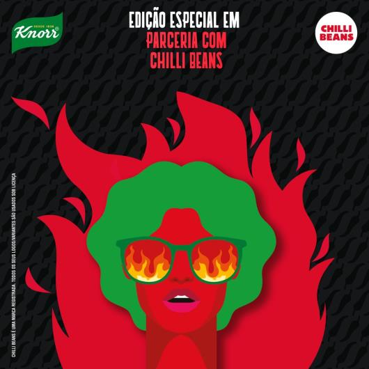 Molho de Pimenta Knorr Edição Especial Chilli Beans 60ml - Imagem em destaque