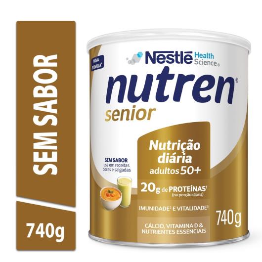 Complemento Alimentar Nutren Senior Sem Sabor 740g - Imagem em destaque