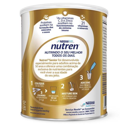 Complemento Alimentar Nutren Senior Sem Sabor 740g - Imagem em destaque