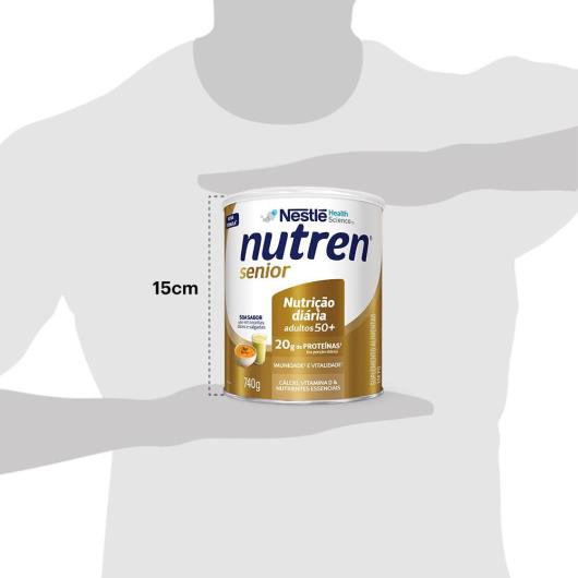 Complemento Alimentar Nutren Senior Sem Sabor 740g - Imagem em destaque