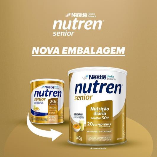 Complemento Alimentar Nutren Senior Sem Sabor 740g - Imagem em destaque