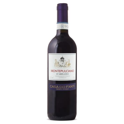 Vinho Italiano Tinto Seco Casa Dei Fanti Winemaker's Collection Montepulciano D'Abruzzo Garrafa 750ml - Imagem em destaque