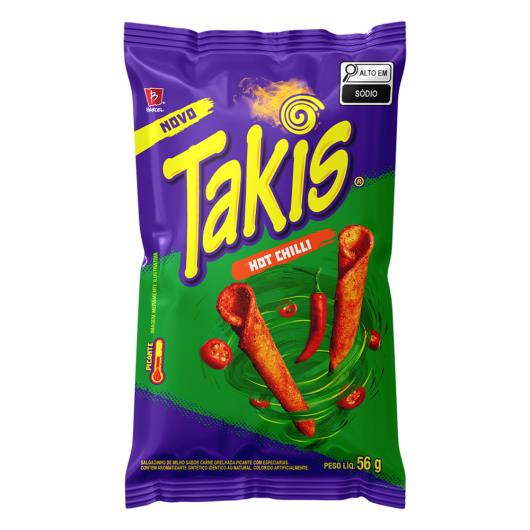 Salgadinho de Milho Picante Hot Chilli Takis Pacote 56g - Imagem em destaque