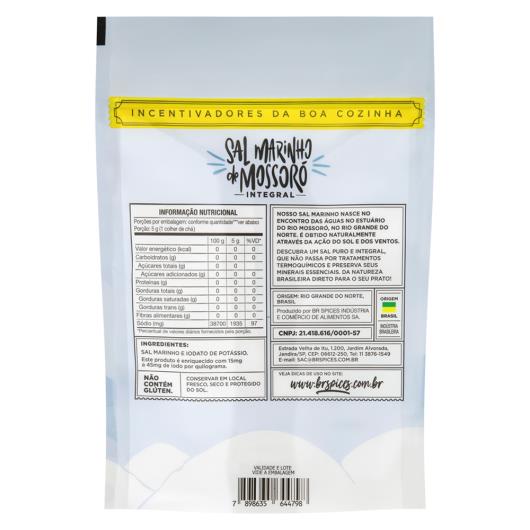 Sal Marinho Fino Integral de Mossoró BR Spices Salt Selection Pouch 1kg - Imagem em destaque